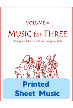 Music for Three - Volume 4 - Create Your Own Set of Parts - Printed Sheet Music